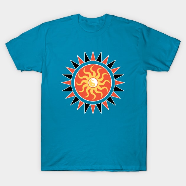 Yin yang sunshine T-Shirt by Gaspar Avila